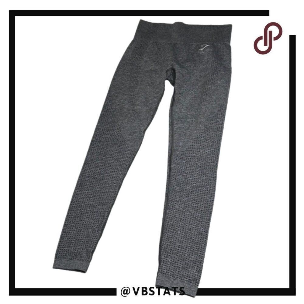 Gymshark XS‎ Gray Active Wear Athleisure Leggins